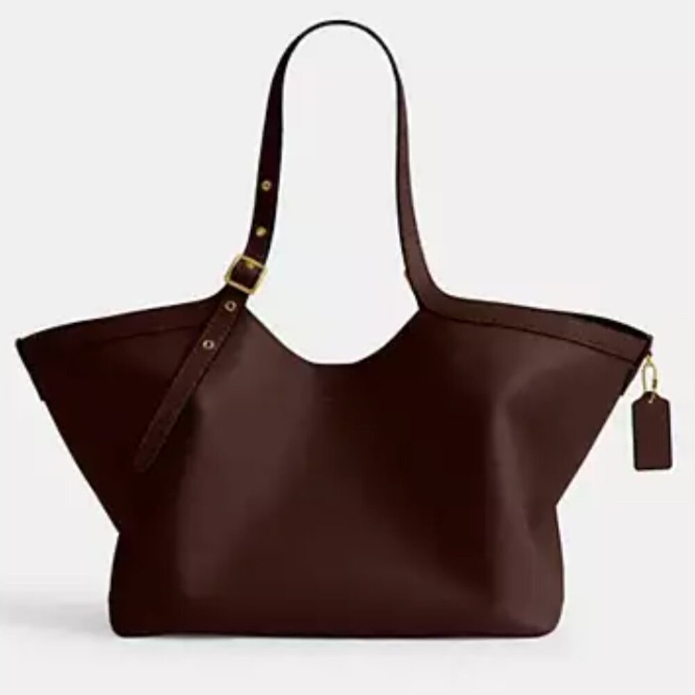 Authentic Coach Gramercy Tote Bag Brass/Maple